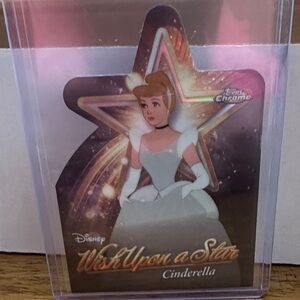 Disney Topps Chrome Cinderella Wish Upon a Star card